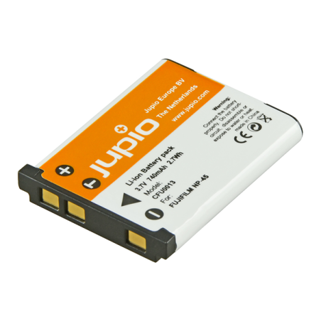 Jupio Batería Fuji NP-45 | Batería compatible para cámaras Fujifilm ultracompactas