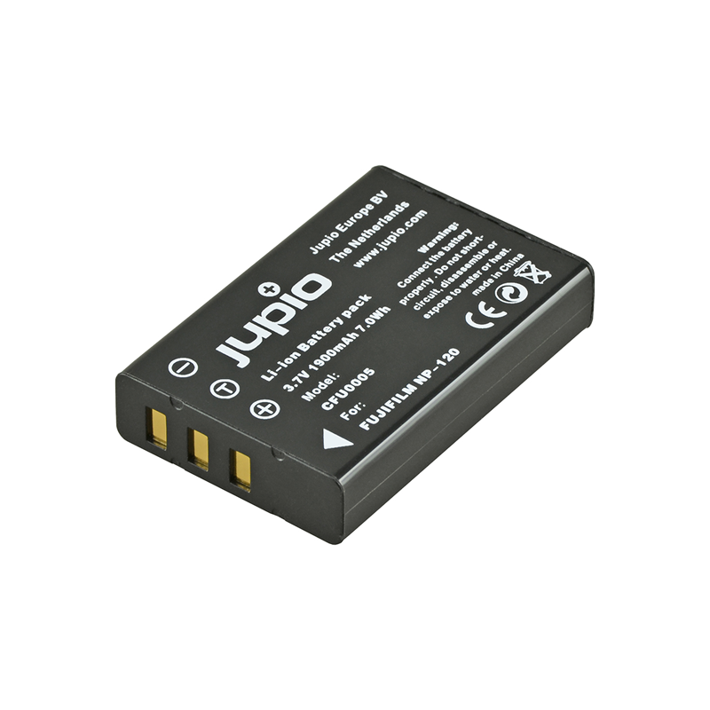 Jupio Batería Fuji NP-120 | Batería recargable compatible para cámaras Fujifilm