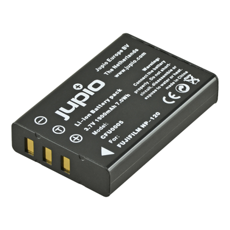 Jupio Batería Fuji NP-120 | Batería recargable compatible para cámaras Fujifilm