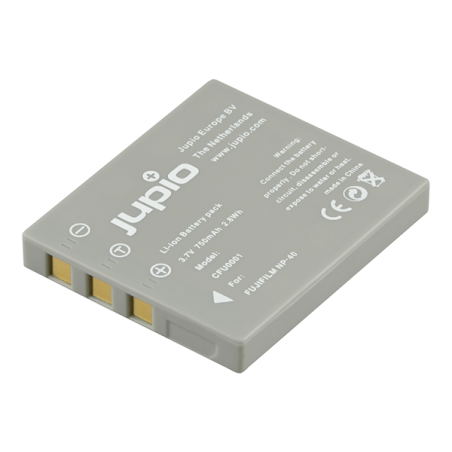 Jupio Batería Fuji NP-40 | Batería compatible para cámaras Fujifilm compactas