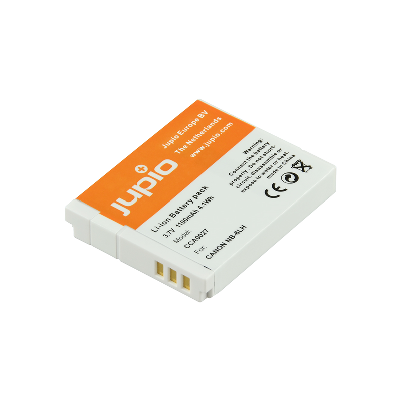 Jupio Batería Canon NB-6LH | Batería de repuesto compatible para cámaras Canon PowerShot