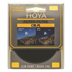 Hoya Filtro PLC Slim 77mm | Filtro polarizador circular delgado para objetivos de 77mm