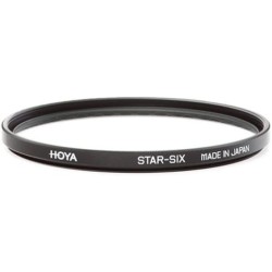 Hoya Filtro Star 6 Estrellas 67mm | Filtro Hoya con efecto estrella de 6 puntas para fotografía creativa