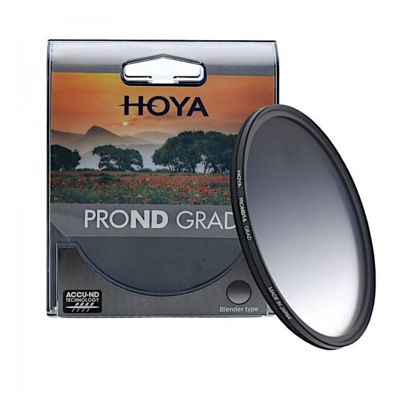 Hoya Filtro Pro ND Grad16 77mm | Filtro de densidad neutra gradual para paisajes equilibrados
