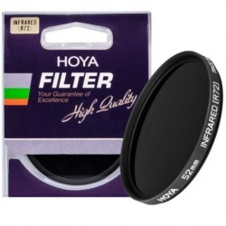Hoya Filtro Infrarrojo R72 77mm | Filtro especializado para fotografía infrarroja artística