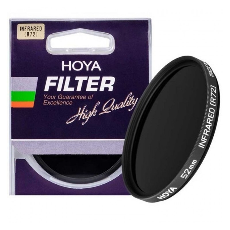 Hoya Filtro Infrarrojo R72 77mm | Filtro especializado para fotografía infrarroja artística