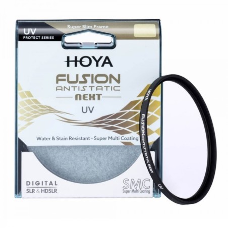 Hoya Filtro UV Fusion Antiestático Next 55mm | Filtro de protección UV con tecnología antiestática