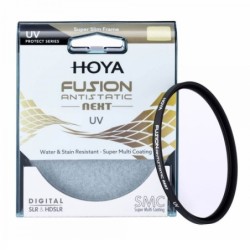 Hoya Filtro UV Fusion Antiestático Next 58mm | Filtro UV con recubrimiento de alta tecnología para exteriores