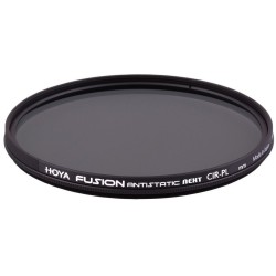 Hoya Filtro PLC Fusion Antiestático Next 77mm | Filtro polarizador circular con tratamiento repelente