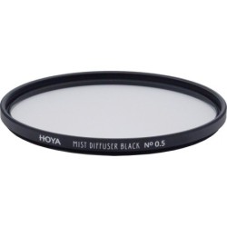 Hoya Filtro BK Mist N 0.5 82mm | Filtro de difusión suave para efectos cinematográficos en retrato y video