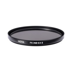 Hoya ND8 Pro ND-EX Filtro Gris Neutro 77mm | Filtro ND para fotografía y video con luz intensa