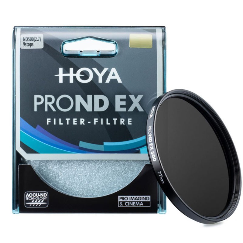 Hoya ND500 Pro ND-EX Filtro Gris Neutro 72mm | Filtro de densidad neutra ND500 para exposiciones largas