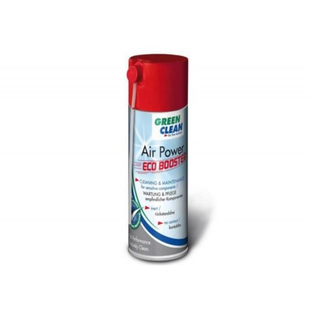Greenclean Aerosol Limpiador 400ml + Amplificador | Pack de limpieza con aire seco antiestático y boquilla extendida para sensor
