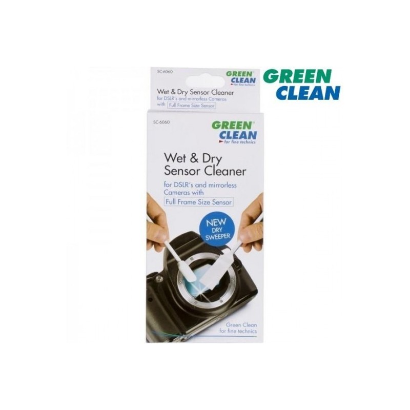 Greenclean Wet Dry Juego de 4x2 Bastoncillos 19 mm | Set de limpieza húmedo-seco para sensores con bastones de 19 mm