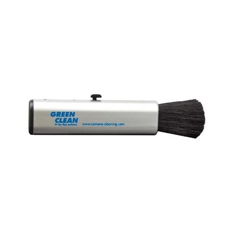 Greenclean Pincel de Limpieza Vario Brush | Pincel antiestático retráctil para limpieza delicada de ópticas y superficies sensib