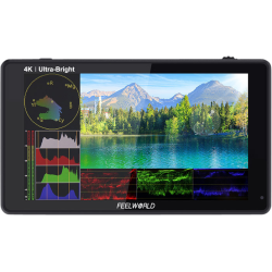 Feelworld LUT6 Monitor | Monitor táctil 4K de 6" con LUTs personalizados para grabación profesional