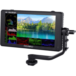 Feelworld LUT6 Monitor | Monitor táctil 4K de 6" con LUTs personalizados para grabación profesional