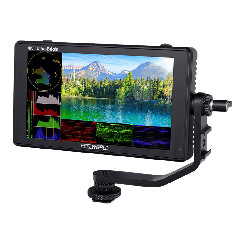 Feelworld LUT6 Monitor | Monitor táctil 4K de 6" con LUTs personalizados para grabación profesional