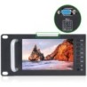 Feelworld T51 Monitor | Monitor triple de 5” para rack de estudio con entrada HDMI y SDI, ideal para multicámara