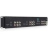 Feelworld T51 Monitor | Monitor triple de 5” para rack de estudio con entrada HDMI y SDI, ideal para multicámara