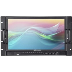 Feelworld P173-9HSDRM Monitor | Monitor de 17.3” con marco de rack para estudios de televisión y control profesional