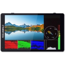 Feelworld Monitor 7" F7 Pro | Monitor Full HD con montura F970 y entrada 4K HDMI para grabación profesional