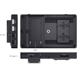 Feelworld Monitor 7" F7 Pro | Monitor Full HD con montura F970 y entrada 4K HDMI para grabación profesional