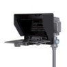 Feelworld Teleprompter Plegable TP10 | Teleprompter profesional de 10" con diseño plegable para cámaras DSLR y mirrorless