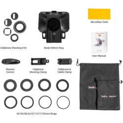 Feelworld Teleprompter Plegable TP10 | Teleprompter profesional de 10" con diseño plegable para cámaras DSLR y mirrorless