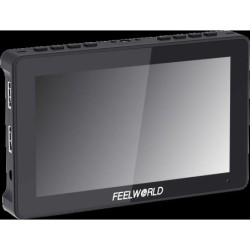 Feelworld Monitor 6" F5 Pro V4 | Monitor Full HD táctil con montura F970 y entrada 4K HDMI para DSLR y vídeo profesional