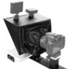 Feelworld Teleprompter TP13A | Teleprompter profesional de 13.3” para cámaras DSLR, mirrorless y ENG con pantalla incluida
