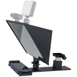 Feelworld Teleprompter TP13A | Teleprompter profesional de 13.3” para cámaras DSLR, mirrorless y ENG con pantalla incluida