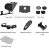 Feelworld Teleprompter TP13A | Teleprompter profesional de 13.3” para cámaras DSLR, mirrorless y ENG con pantalla incluida