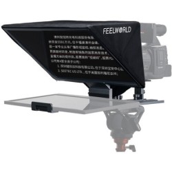 Feelworld Teleprompter TP16 | Teleprompter profesional de 15.6” con entrada HDMI y control remoto para presentaciones y grabació