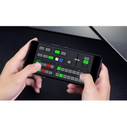 Feelworld L4 Mezclador de Video | Switcher profesional HDMI con 4 canales, multiview y streaming USB para directo