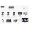 Feelworld L4 Mezclador de Video | Switcher profesional HDMI con 4 canales, multiview y streaming USB para directo