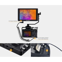 Feelworld Monitor SH7 | Monitor HDMI/SDI de 7” con 2600 nits y funciones avanzadas de exposición y enfoque