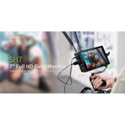 Feelworld Monitor SH7 | Monitor HDMI/SDI de 7” con 2600 nits y funciones avanzadas de exposición y enfoque