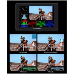 Feelworld Monitor SH7 | Monitor HDMI/SDI de 7” con 2600 nits y funciones avanzadas de exposición y enfoque