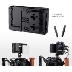 Feelworld Monitor LUT5 5" | Monitor táctil 4K HDMI de 5” con brillo de 3000 nits para grabación en exteriores