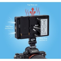 Feelworld Monitor LUT5 5" | Monitor táctil 4K HDMI de 5” con brillo de 3000 nits para grabación en exteriores