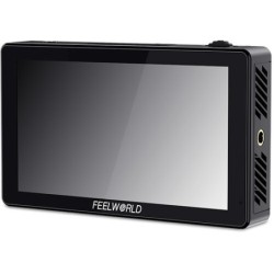 Feelworld Monitor LUT5 5" | Monitor táctil 4K HDMI de 5” con brillo de 3000 nits para grabación en exteriores