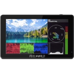 Feelworld Monitor LUT5 5" | Monitor táctil 4K HDMI de 5” con brillo de 3000 nits para grabación en exteriores