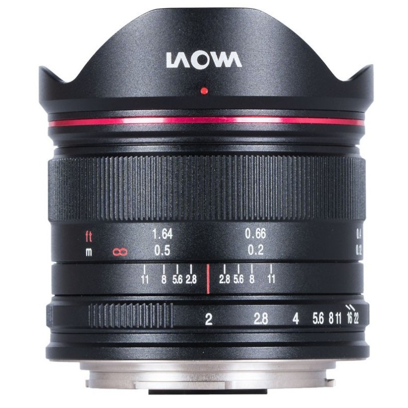 Laowa 7.5/2 MFT Lightweight Negro | Lente Gran Angular 7.5mm para MFT