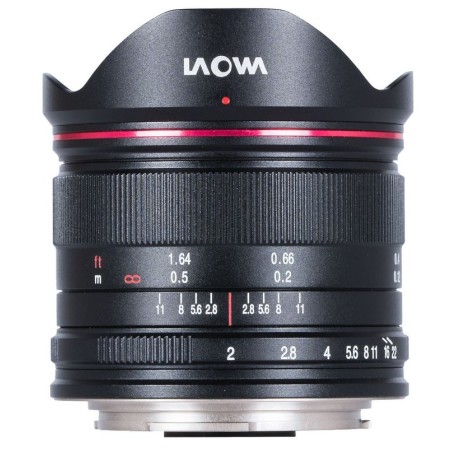 Laowa 7.5/2 MFT Lightweight Negro | Lente Gran Angular 7.5mm para MFT