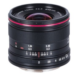 Laowa 7.5/2 MFT Lightweight Negro | Lente Gran Angular 7.5mm para MFT