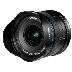 Laowa 7.5/2 MFT Standard Negro | Lente Gran Angular 7.5mm para MFT