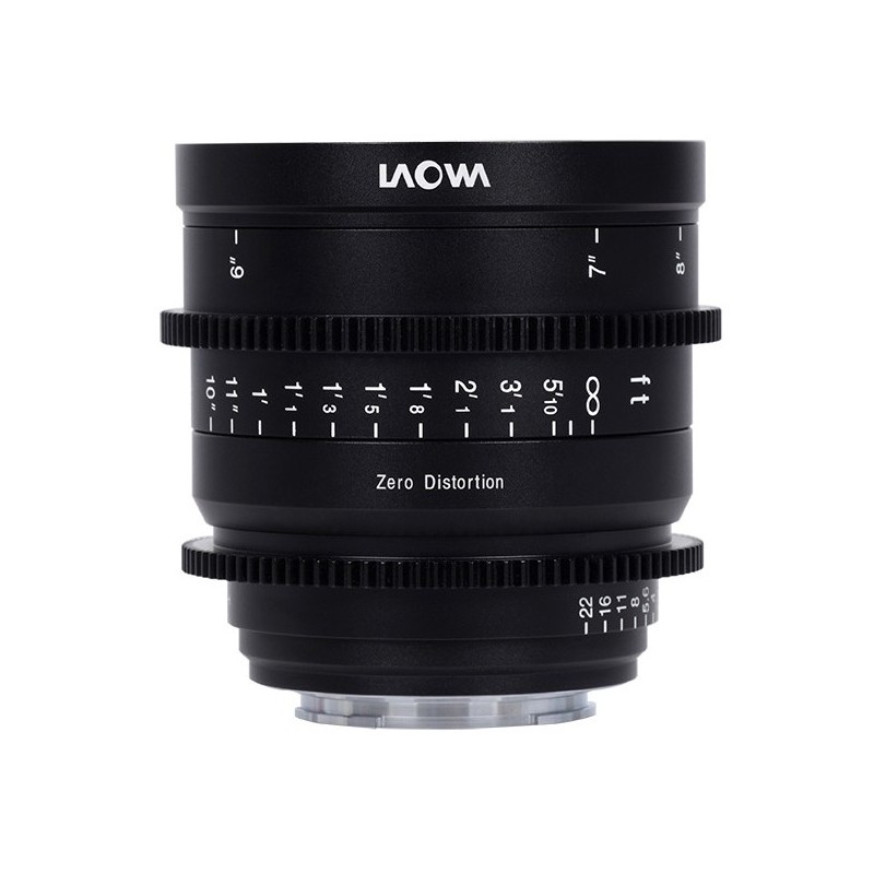 Laowa 15/2.1 Zero-D Cine Métrico Sony FE | Lente Gran Angular Cine Métrico Zero-D para Sony FE