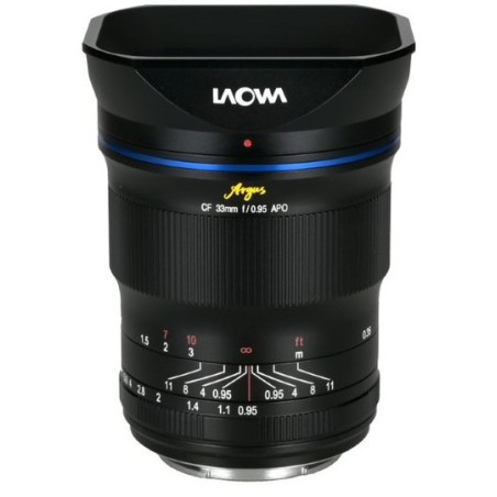 Laowa 33/0.95 CF APO Argus Fuji X | Lente Gran Apertura 33mm para Fuji X