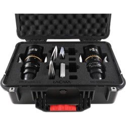 Laowa Pack S35 Nanomorph 28-55 + 50-100 Ámbar | Kit de Lentes Anamórficas S35 para Cine